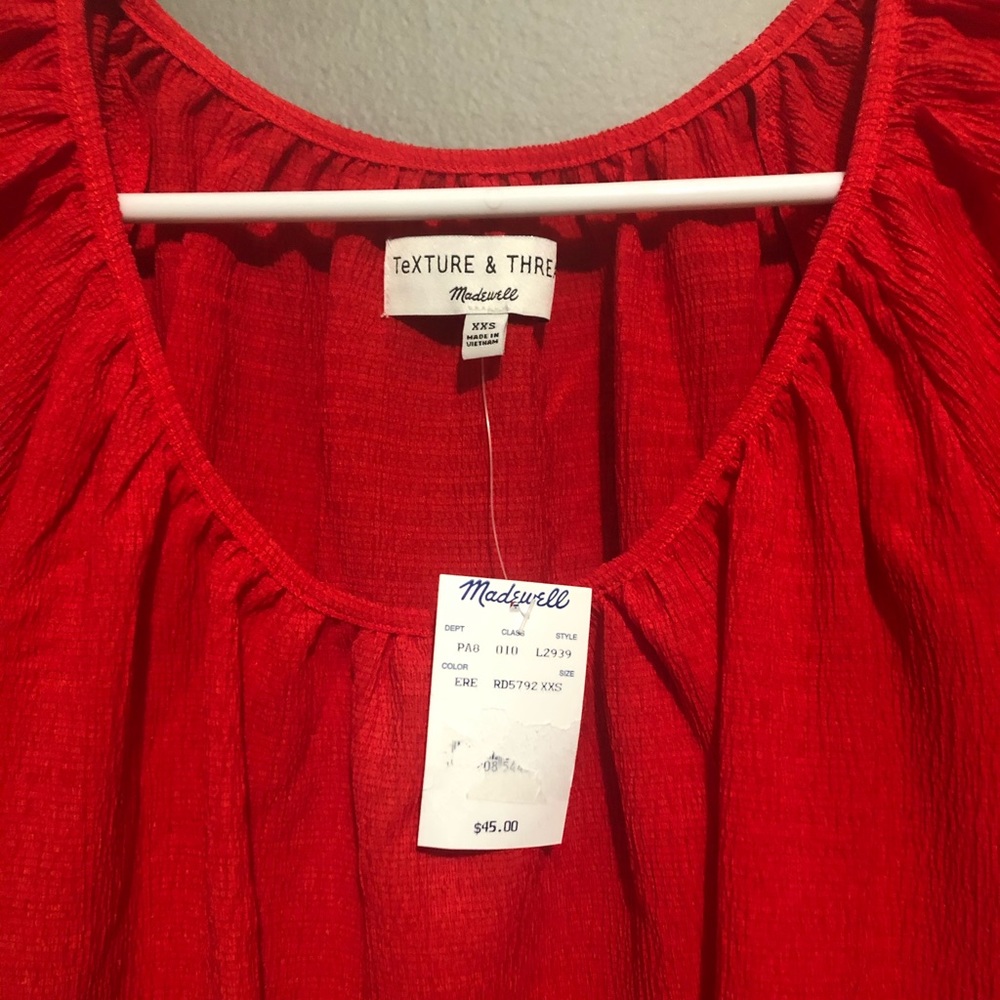 NWT Madewell Texture & Thread Top❤️ - Picture 10 of 11